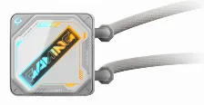Sistema De Enfriamiento Liquido Gigabyte Gaming 240 Ice 2x120mm, Hasta 2200rpm, Blanco